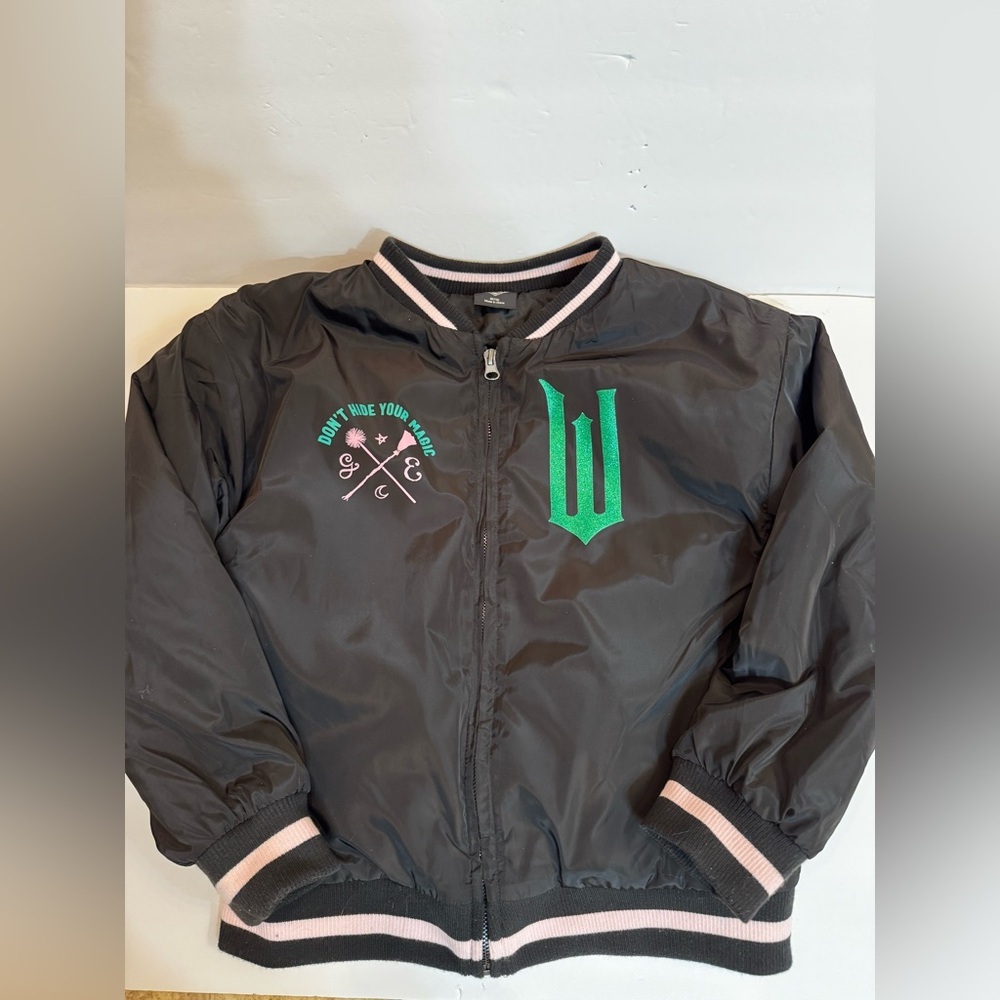 Girls 7-8 Wicked Oz Don't Hide Your Magic Bomber Jacket